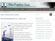 Tablet Screenshot of maxfreedomlong.com